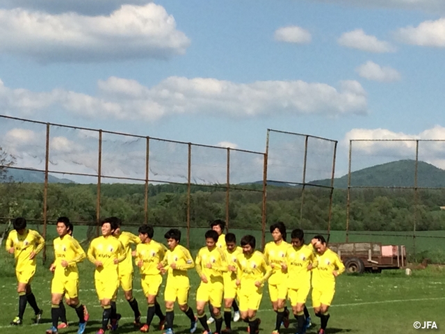 U-18 Japan National Team Slovakia Trip Report (27 April)