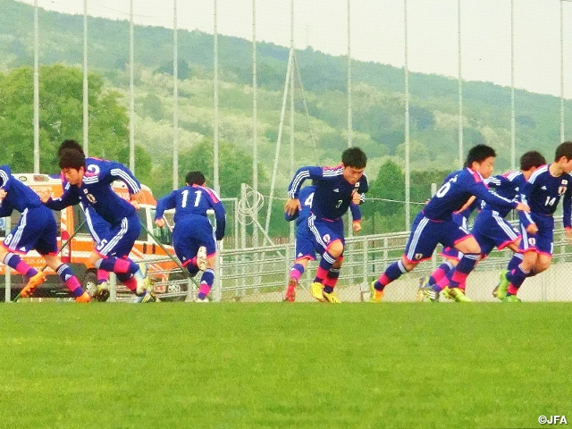 U-16日本代表　イタリア遠征　トレーニングマッチ　アメリカ代表戦試合結果