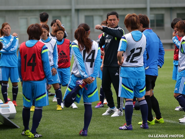 Nadeshiko Japan tune up in intra-squad game　Day 2 of domestic training camp for Asia Cup