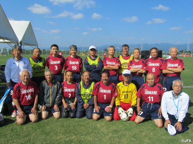 ［都道府県サッカー協会取り組み紹介］シニアサッカーの取り組み（島根県サッカー協会）