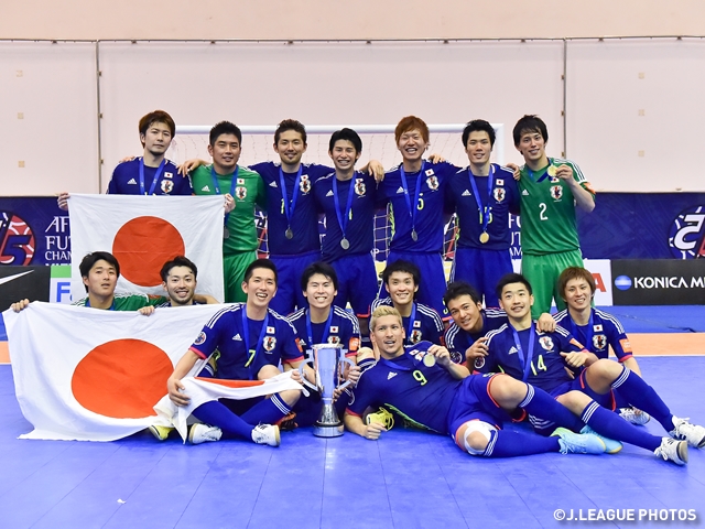 フットサル日本代表　AFCフットサル選手権優勝メンバー　全選手コメント