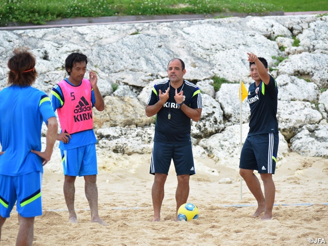 Beach Soccer Japan National Team Candidates Training camp report (19 May)