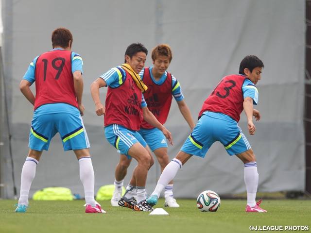 SAMURAI BLUE（日本代表）　二部練習で汗を流す　～指宿合宿2日目～