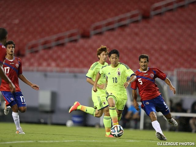 SAMURAI BLUE (Japan National Team) score upset against Costa Rica in international friendly at Florida training camp