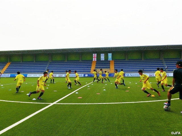 U-16 Japan National Team report: the Caspian Cup 2014 in Azerbaijan (3 June)
