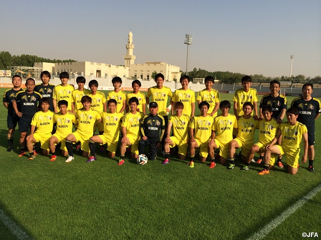 Activity report of U-19 Japan National Team on UAE tour (2 and 3 June)