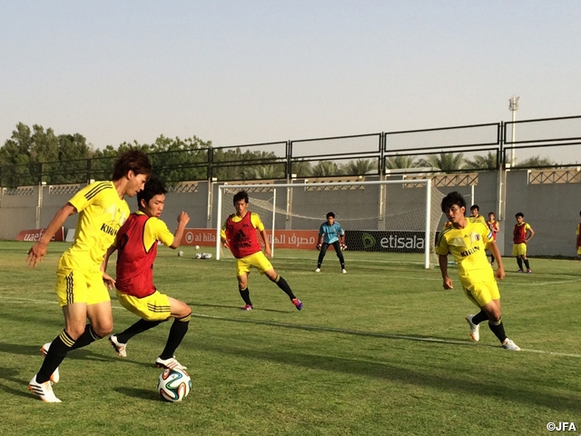 Japan National Team U-19: Activities during the Expedition to UAE (4 June)