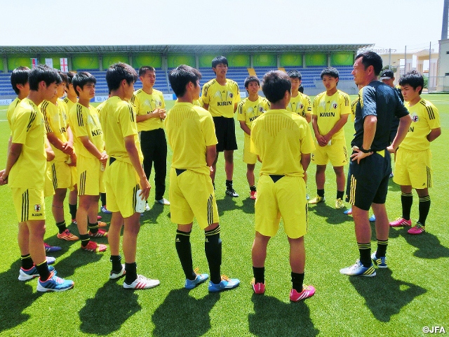 U-16 Japan National Team – the activity report of the Caspian Cup 2014 in Azerbaijan (5 June)