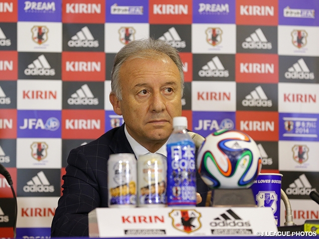 ザッケローニ監督 退任の意向表明 Jfa 公益財団法人日本サッカー協会