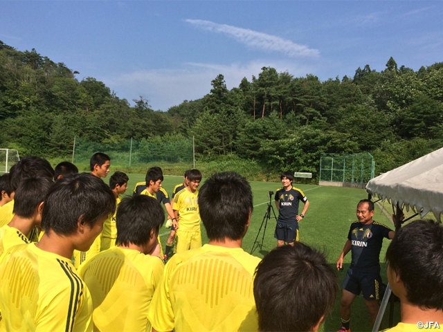 U-17 Japan National Team, International Youth Soccer in Niigata Activity Report(15 July)