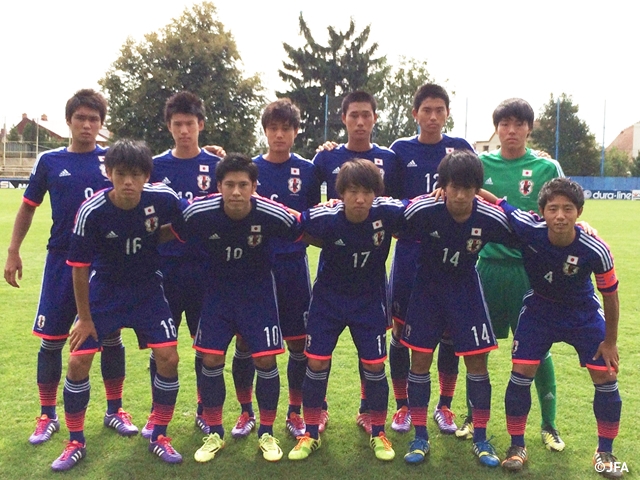U-17 Japan National Team Czech trip - Match report on vs U-17 Hungary in 21st Vaclav Jezek International Youth Tournament