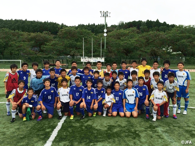 JFAアカデミー熊本宇城 U-14　御殿場遠征でJFAアカデミー福島と交流	