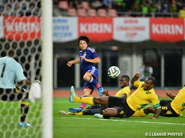 アギーレ新体制で初勝利 キリンチャレンジカップ ジャマイカ戦 Jfa 公益財団法人日本サッカー協会