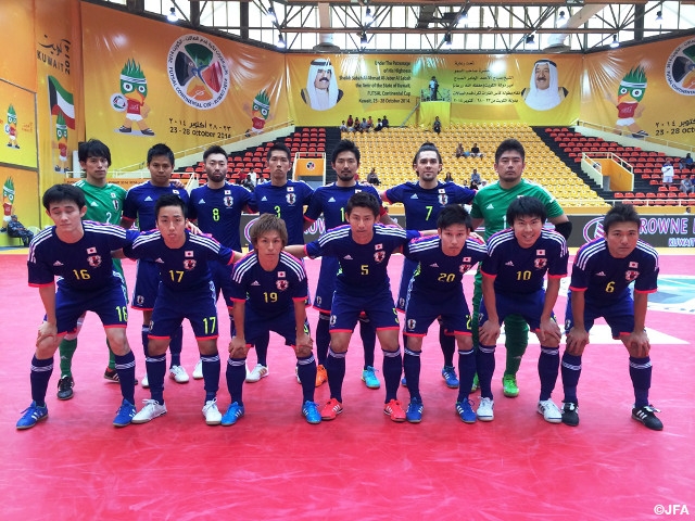 Japan National Futsal Team end Continental Cup with victory