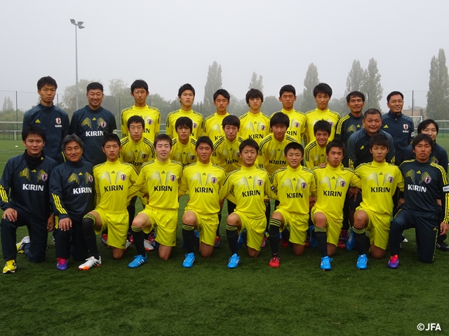 U-15 Japan National Team activity report at U-16 International Friendly Tournament in Val-de-Marne 2014 (26 Oct)