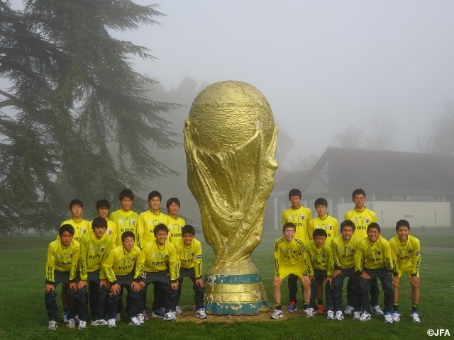 U-15 Japan National Team activity report at U-16 International Friendly Tournament in Val-de-Marne 2014 (27 Oct)