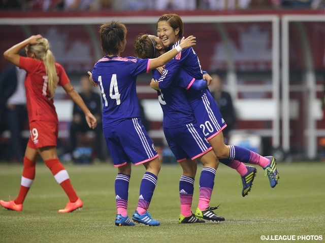 なでしこジャパン、3-2の勝利でカナダ女子代表を相手に2連勝