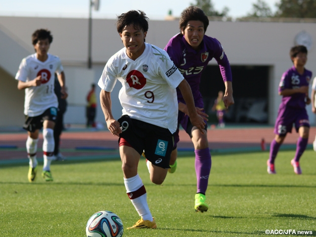 Kobe grab top position in Prince Takamado Trophy U-18 Football League Premier League WEST!