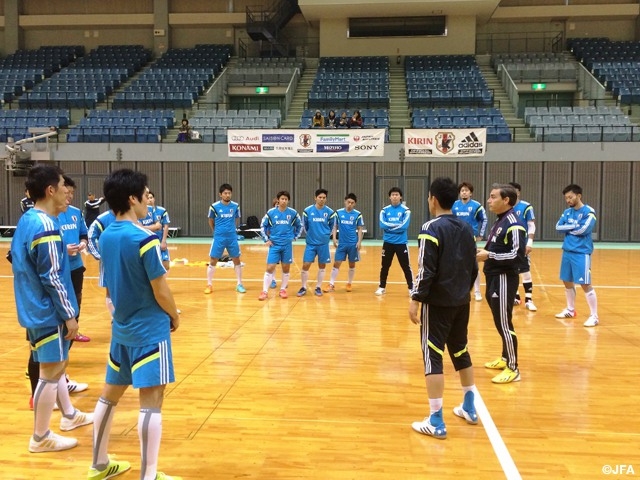 Futsal Japan National Team training camp report on day two (2 December)
