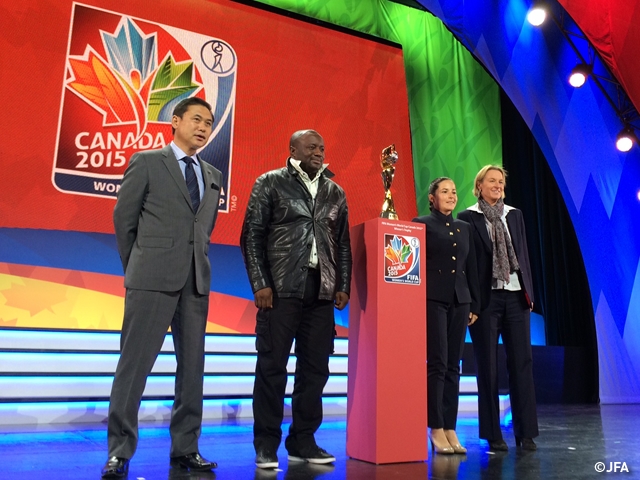 Fifa女子ワールドカップ カナダ15 組み合わせ決定 Jfa 公益財団法人日本サッカー協会
