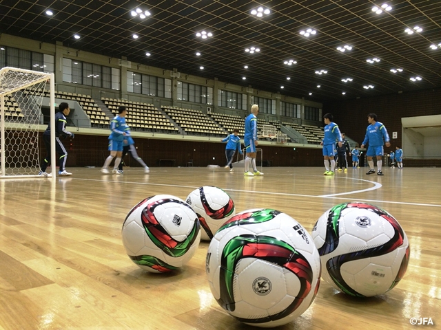 Pre-match day report for futsal international friendlies between Japan and Croatia (16 Dec)