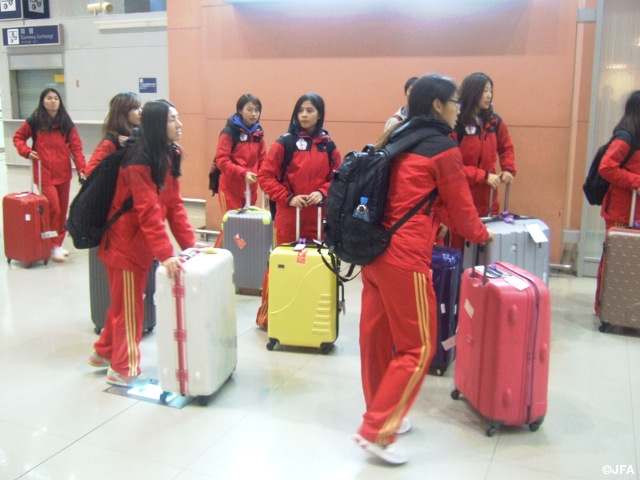 Chinese Taipei Women’s Futsal Team arrive in Japan for international friendly vs Japan Women’s