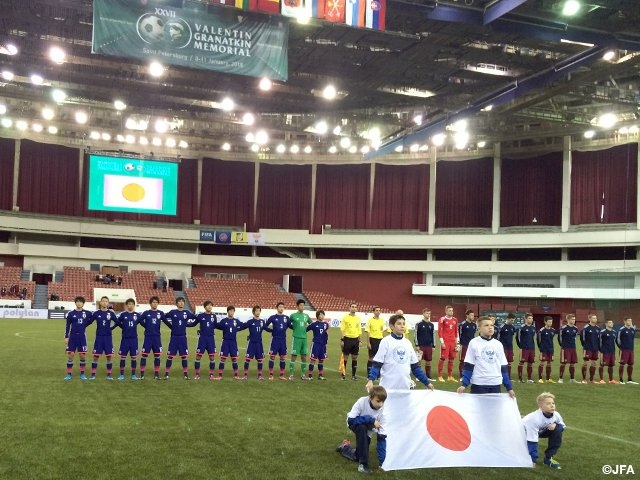 U-18 Japan National Team win sweeping victory over U-17 Russia