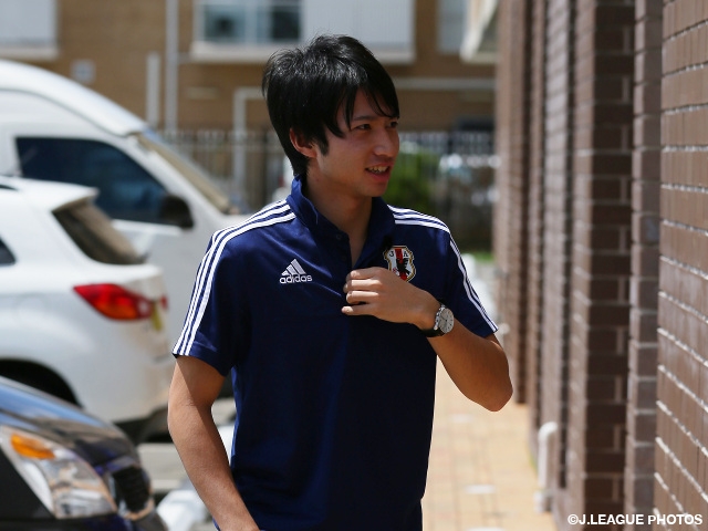 SAMURAI BLUE　柴崎岳選手、合流