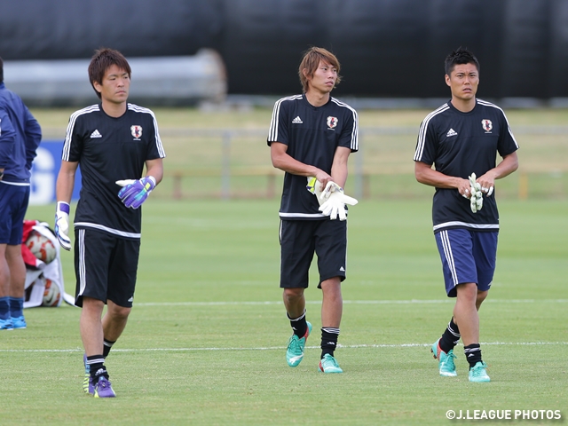 ニューカッスルで初戦へ向けて初練習　SAMURAI BLUE(日本代表)