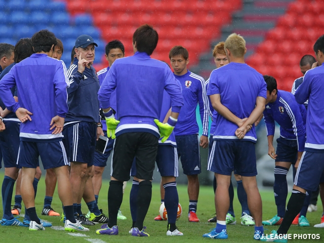 アギーレ監督 最高の大会にしたい Afcアジアカップ パレスチナ戦へ Jfa 公益財団法人日本サッカー協会