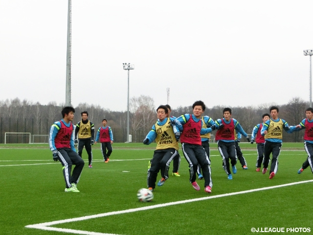 U-17 Japan National Team Belarus Tour 2015 activity report (1/17)