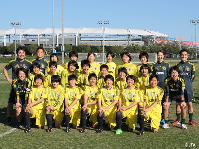 Japan women's U-16 team launched with U.S. trip
