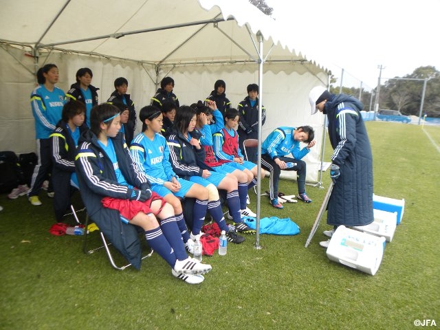 U-19日本女子代表候補　2月国内トレーニングキャンプ活動レポート（2/11）