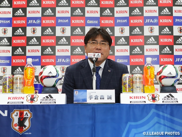 Teguramori: We will make it through with fighting spirit - squad for 1st Round of Rio Olympic Qualifiers announced 