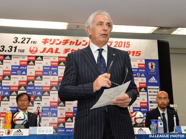 New Japan coach Halilhodzic names 31-man squad for his late March debut