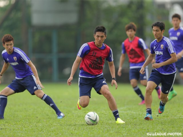 U-22 Japan squad have final preparation for AFC U-23 Championship qualifier