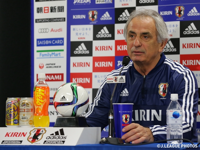 SAMURAI BLUE go about first match under Halilhodzic vs. Tunisia