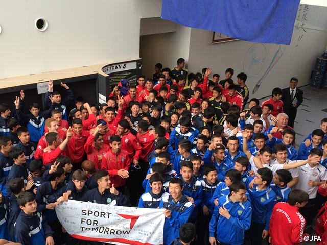 Day 5 report from SPORT FOR TOMORROW Japan-Central Asia Exchange (29 Mar.) 