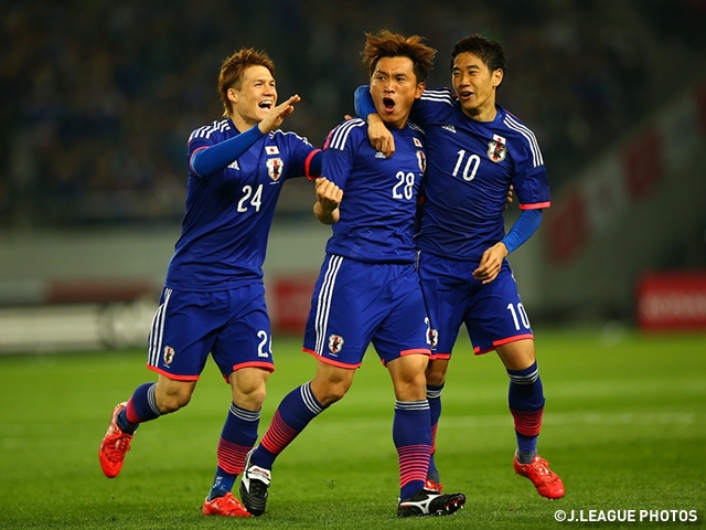 Samurai Blueウズベキスタンに5 1快勝 ハリルホジッチ新体制で2連勝 Jfa 公益財団法人日本サッカー協会