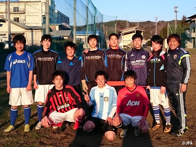 JFA Tohoku Reconstruction Support Project - March 2015 Report by TEGURAMORI Hiroshi, national training centre coach