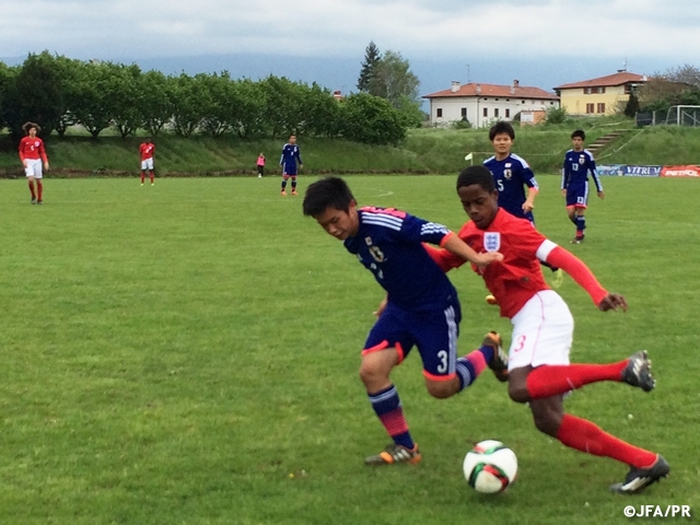 U-16日本代表 第12回デッレナツィオーニトーナメント マッチレポート　vs. U-16イングランド代表