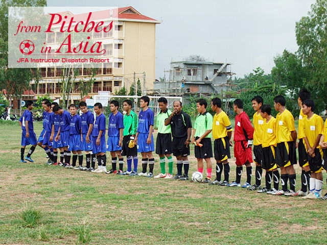 From Pitches in Asia - Dispatched JFA-certified instructor report vol. 5 – KARAKIDA Tetsu, Cambodia Referees Director