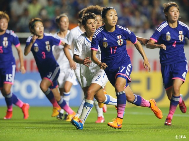 なでしこジャパン、イタリア女子代表に勝利しワールドカップへ弾み