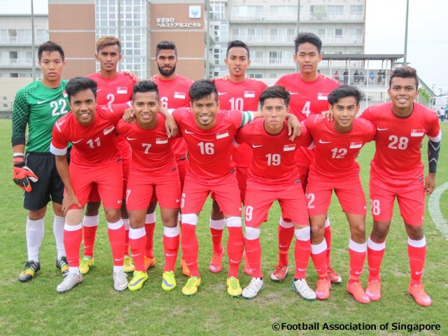 U-23 Singapore finish training camp in Shizuoka