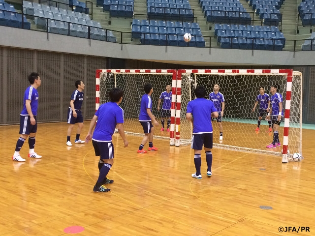 Japan Futsal National Team short-listed squad – training camp report (6/1)