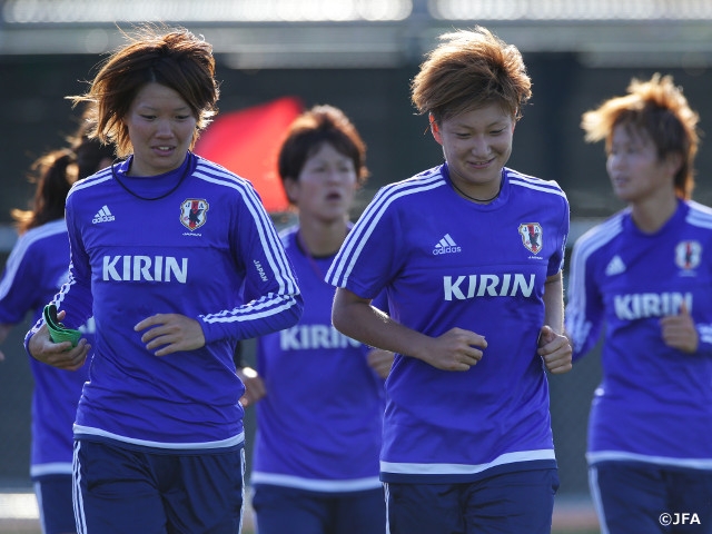 Nadeshiko Japan hold intra-squad game with eye on Switzerland match