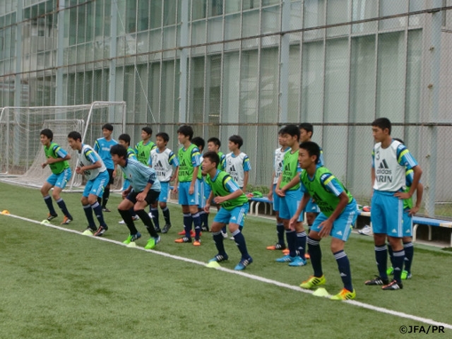U-15 Japan National Team training camp report (6 June)
