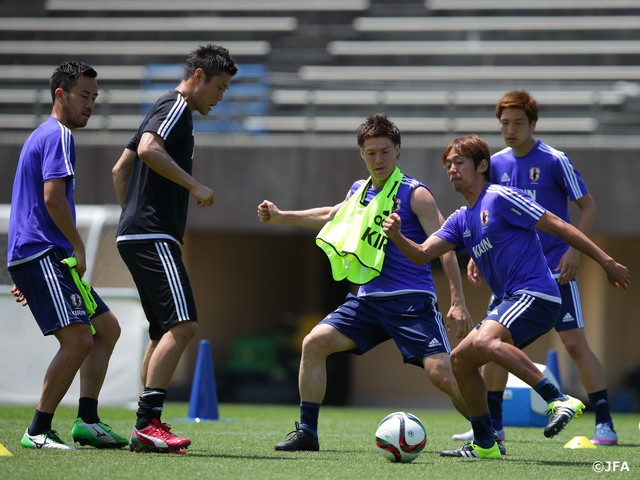 SAMURAI BLUE　千葉でのトレーニングを終了