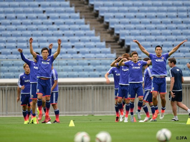 SAMURAI BLUE、非公開で調整 ～11日のイラク戦へ～