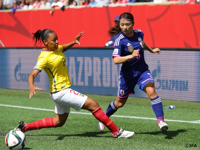 Nadeshiko Japan beat Ecuador 1-0, topping Group C - 3rd match of group stage
